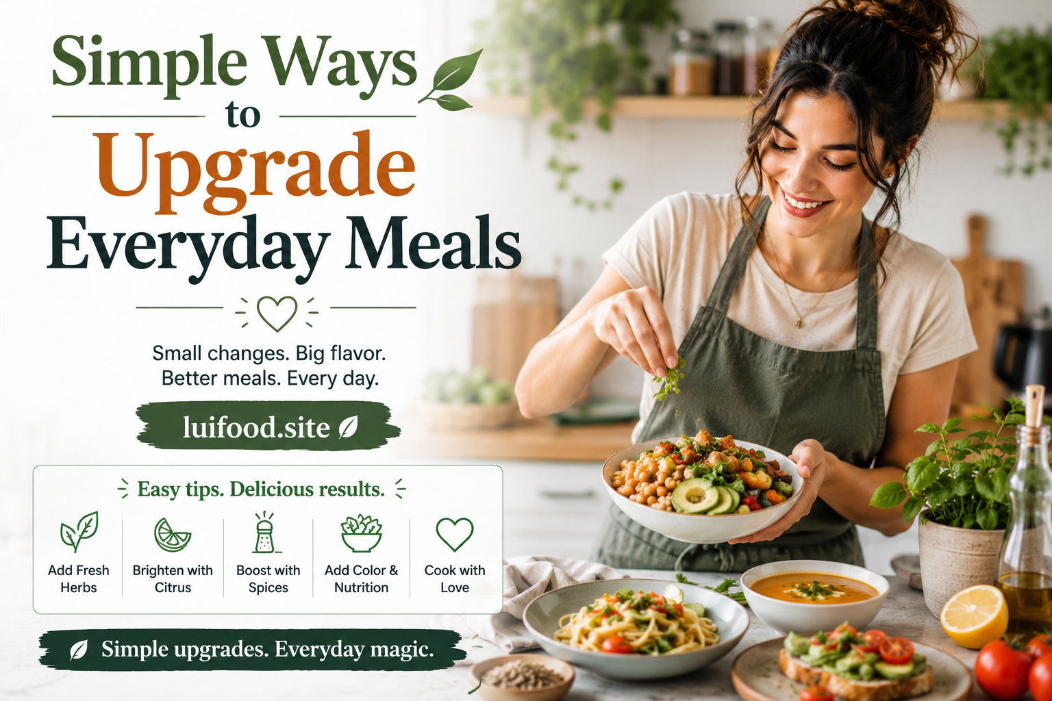 Simple Ways to Upgrade Everyday Meals with luifood.site