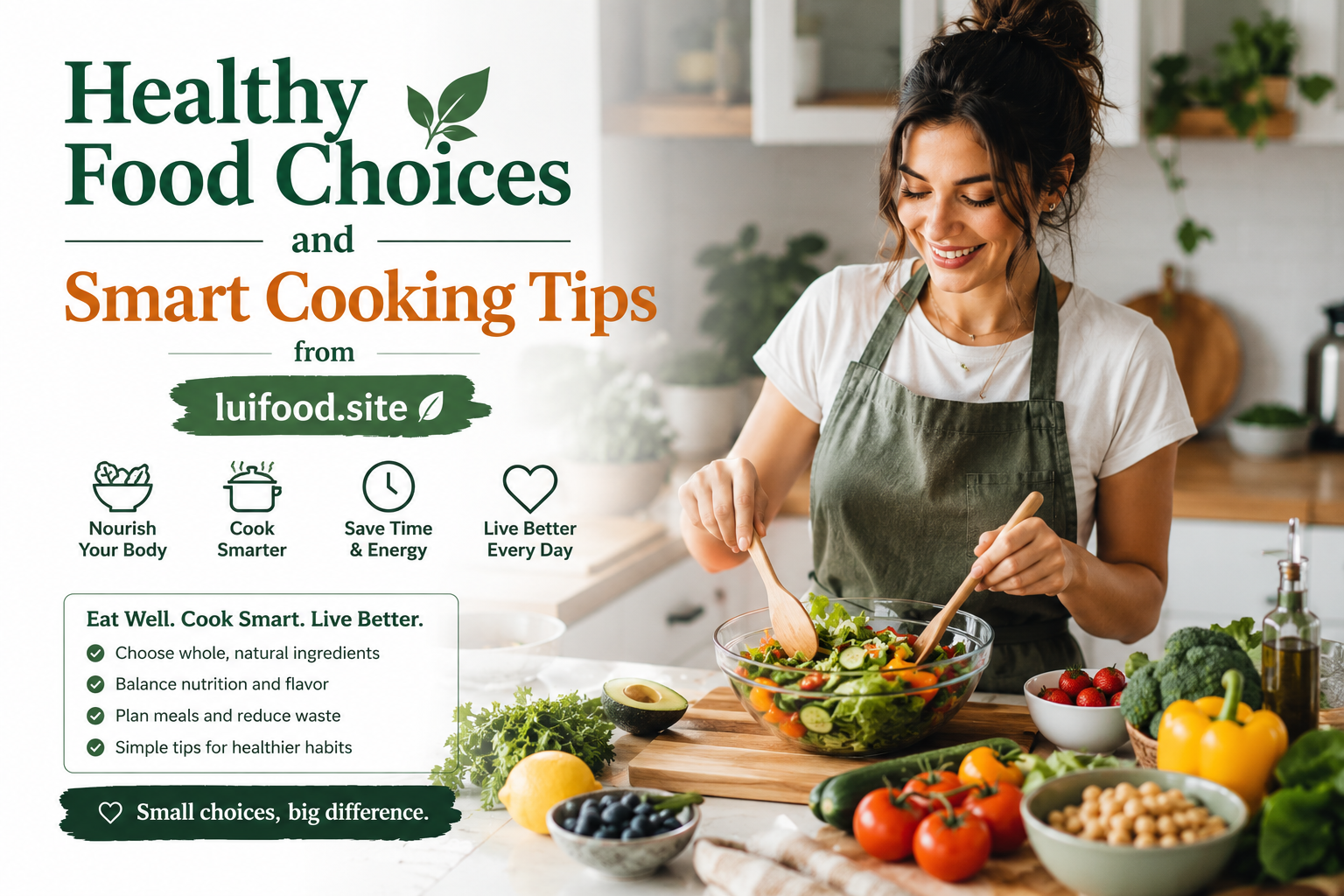 Healthy Food Choices and Smart Cooking Tips from luifood.site