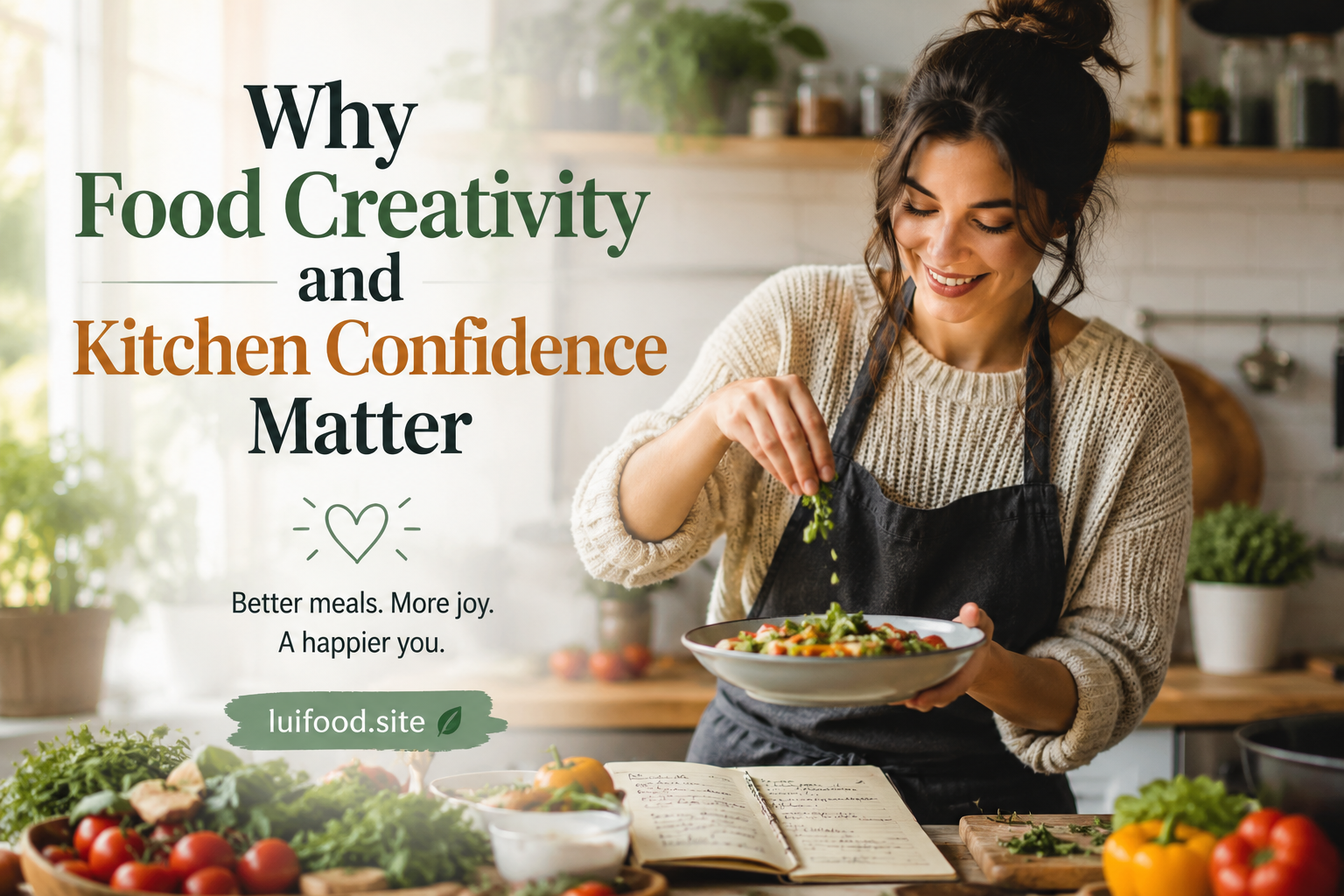 Why Food Creativity and Kitchen Confidence Matter with luifood.site