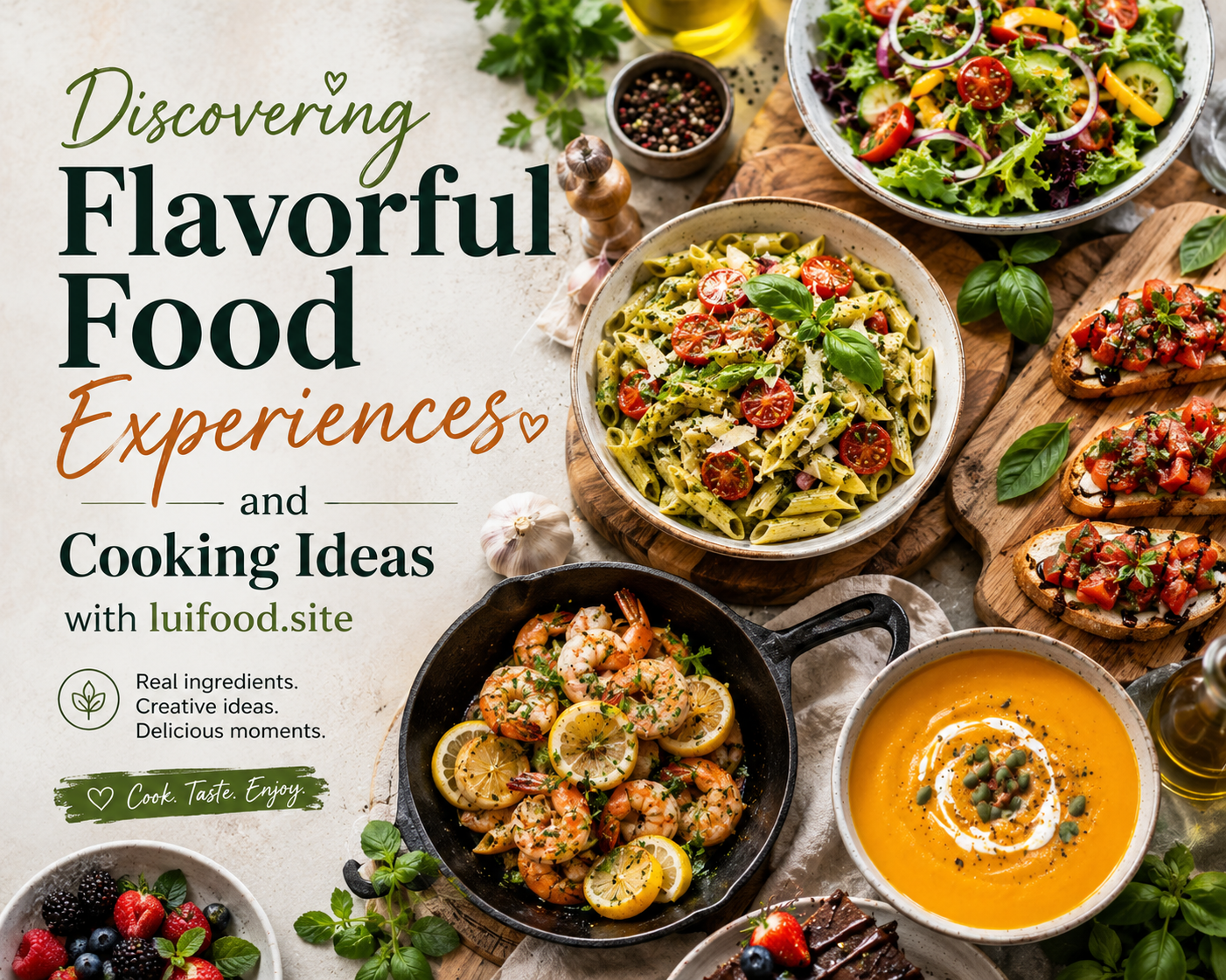 Discovering Flavorful Food Experiences and Cooking Ideas with luifood.site