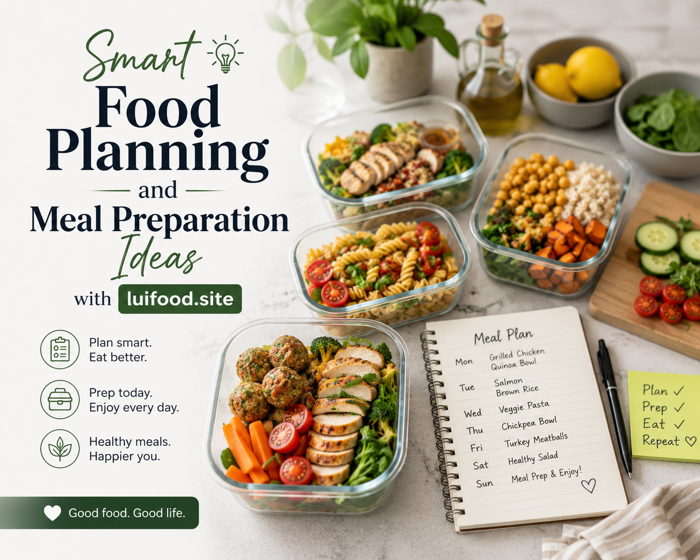Smart Food Planning and Meal Preparation Ideas with luifood.site