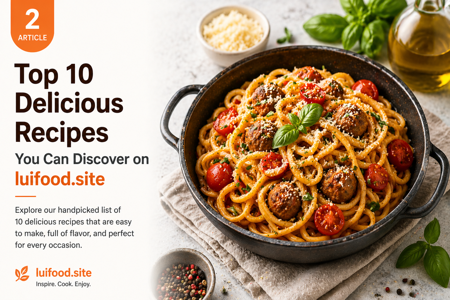 Top 10 Delicious Recipes You Can Discover on luifood.site